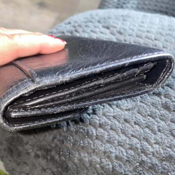 Coach Black Leather Wallet EUC gorgeous wallet no rips or tears clean inside. - Picture 12 of 14